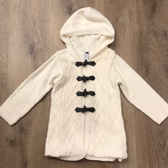GAP Other - Size 3 Gap Toggle Sweater with Hood
